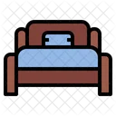 Ibed Room Single Bed Icon