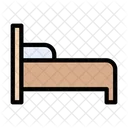 Hotel Relax Bed Icon