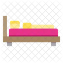 Bed Furniture Interior Icon