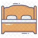Bed Double Bed Bedroom Icon