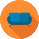 Bed Chair Couch Icon