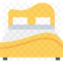 Bed Bedroom Double Icon