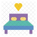 Bed Love Heart Icon