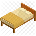 Wooden Bed Frame Icon