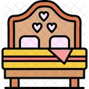 Bed Honeymoon Love Icon