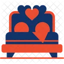 Bed Couple Heart Icon