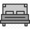 Bed Bedroom Double Icon