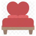 Flat Valentine Festival Icon