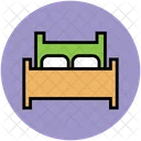Bed Double Sleep Icon