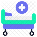 Bed Medical Clinic Icon