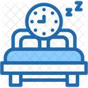 Bed Sleep Time Icon