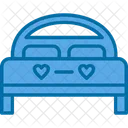 Bed Bedroom Double Icon