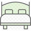 Bed Doublebed Hotel Icon