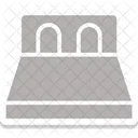 Bed Bedroom Double Bed Icon