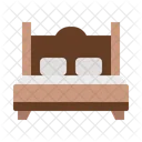 Bed Double Bed King Room Icon
