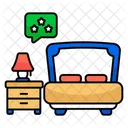 Bed Bedroom Furniture Icon