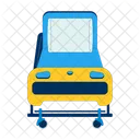 Bed Hospital Front View Icon