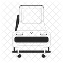 Bed Hospital Front View Icon