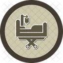 Bed Plastic Surgery Hospital Bed Icon