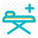 Medical Bed Stretcher Patient Bed Icon