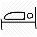 Bed Hotel Single Icon