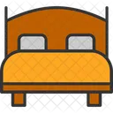 Bed Doublebed Hotel Icon