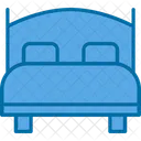 Bed Doublebed Hotel Icon