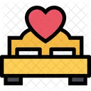 Bed Love Relationship Icon