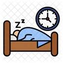 Sleep Time Sleep Bed Icon