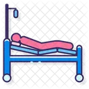 Bedridden Patient Health Icon