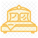 Bedroom Color Outline Icon 아이콘