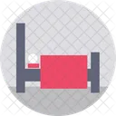 Bed Bedroom Single Bed Icon