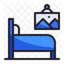 Real Estate Bed Icon