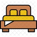 Bedroom Bed Room Furniture Icon