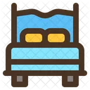 Bedroom Bed Rest Icon