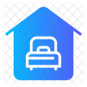 Bedroom Furniture And Household House Things Icon