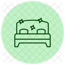 Bedroom Clean Bedroom Tidy Icon