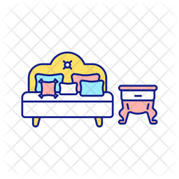 Bedroom Cleaning Icon