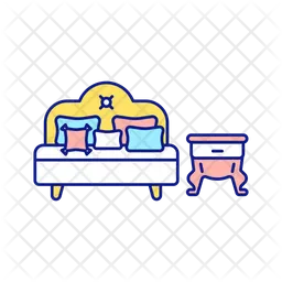 Bedroom Cleaning  Icon