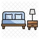 Bed Furniture Room Icon