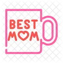 Bedruckte Tasse Beste Mama Bedruckte Tasse Mama Tasse Symbol