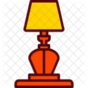 Bedside Electric Lamp Icon