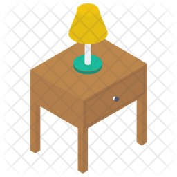 Bedside Lamp Icon