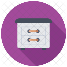 Bedside Table Icon