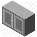Bedside Table Bedroom Furniture Drawers Icon