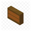 Bedside Table Furniture Cabinet Icon