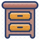 Bedside Table  Icon