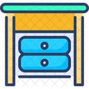 Bedside Table  Icon