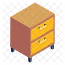 Bedside Table  Icon