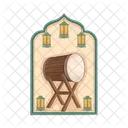 Bedug Ramadan Muslim Icon